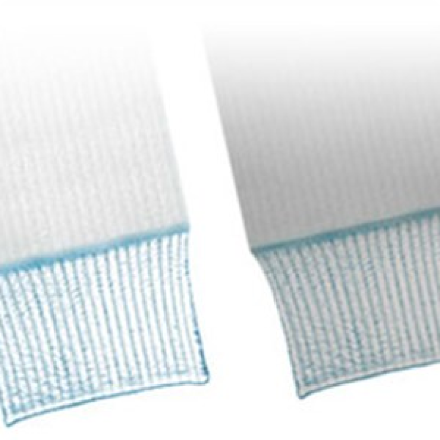 um close-up de vários quadrados azuis