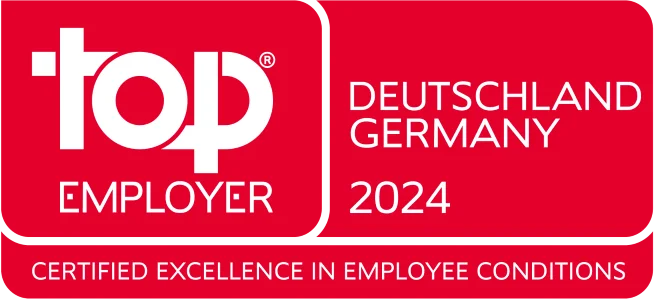 Die ConvaTec (Germany) GmbH wurde vom Top Employers Institute als Top Employer 2024 ausgezeichnet.