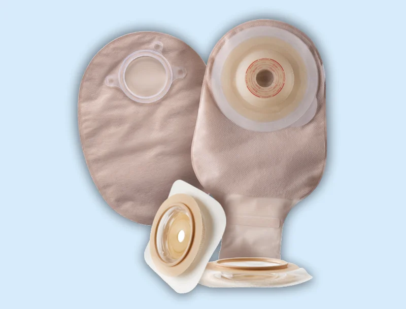 a group of brown and white objects