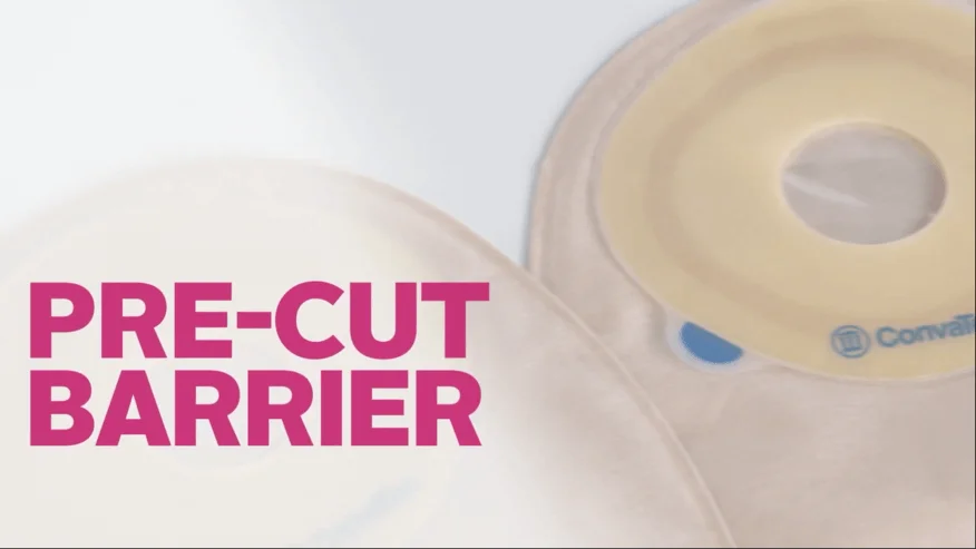 um recipiente branco com tampa